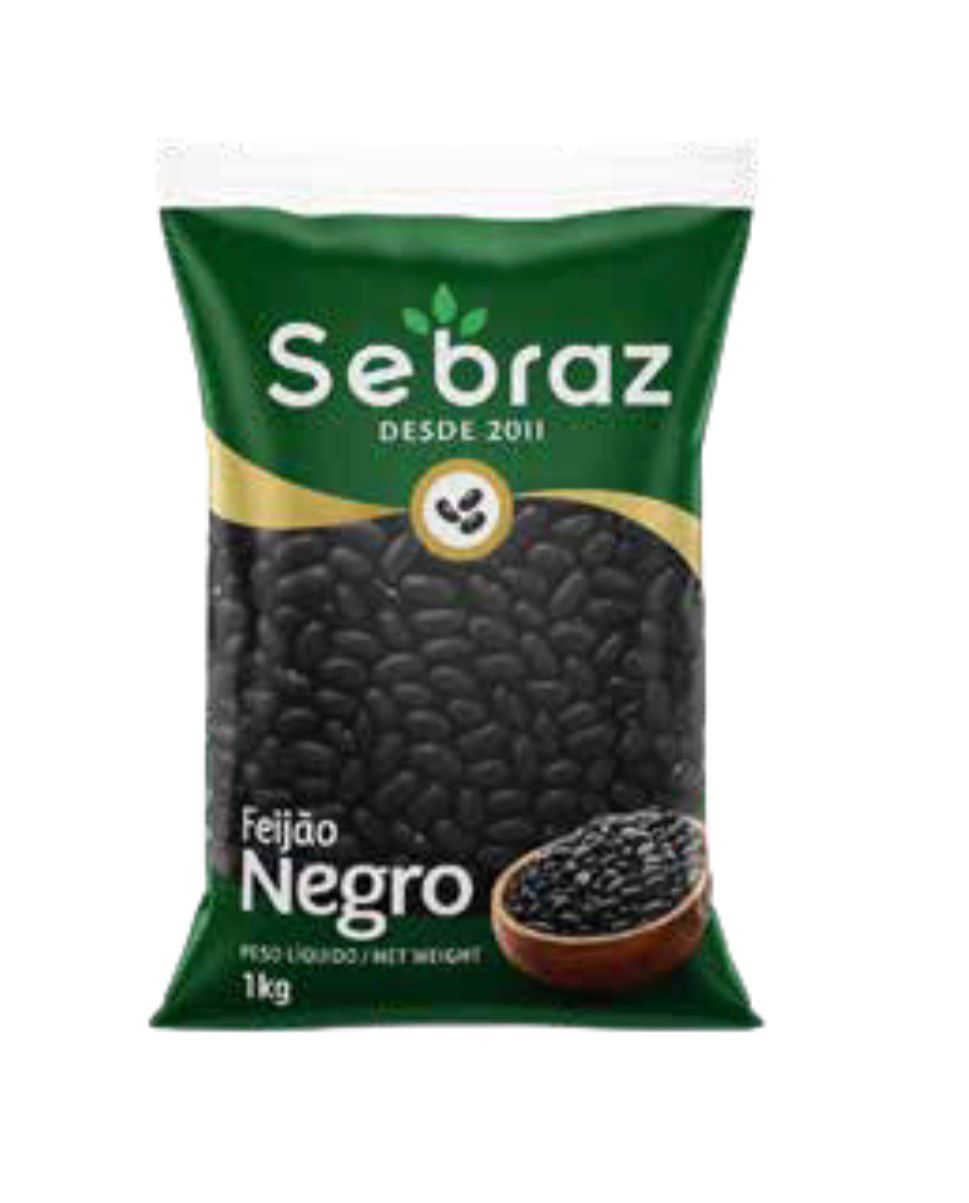 Frijol negro Sebraz 1kg
