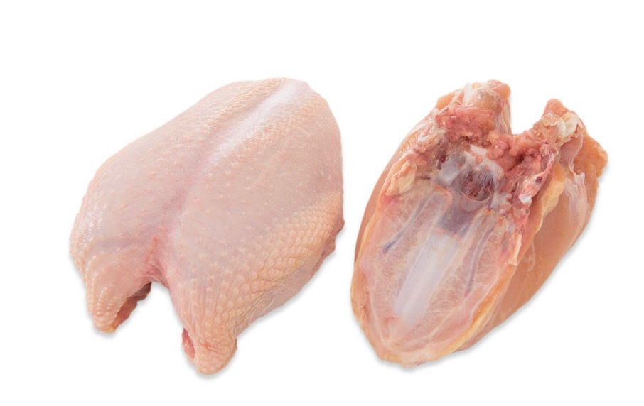 Pechuga de pollo con hueso 5lb
