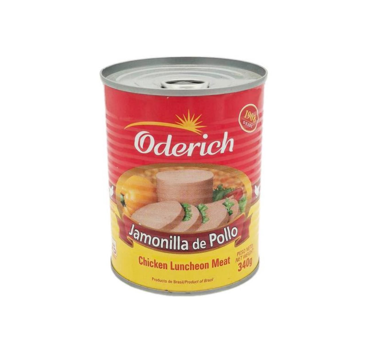 Carne de pollo enlatada (jamonilla) 340g
