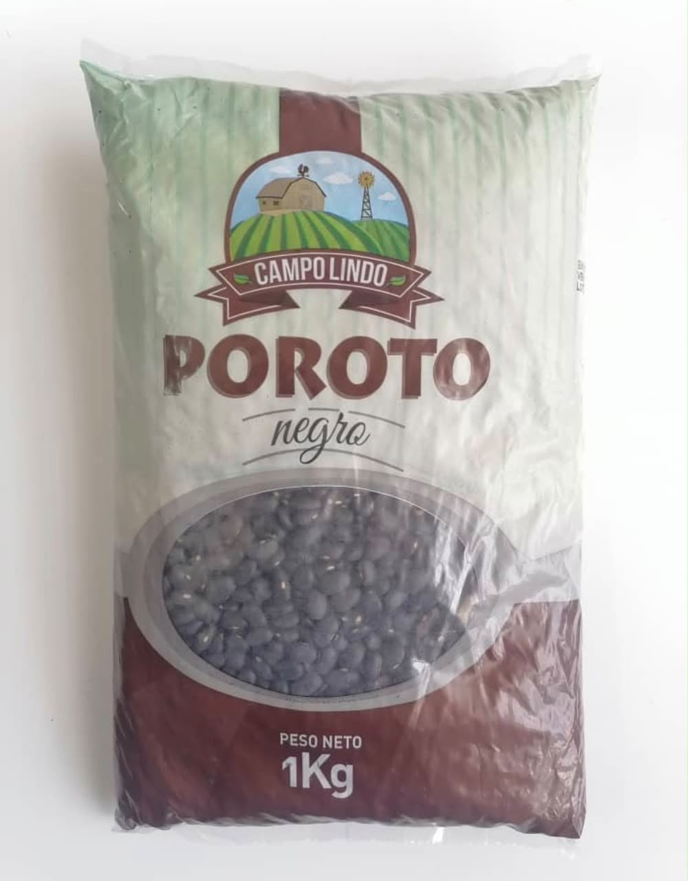 Frijol negro poroto 1kg