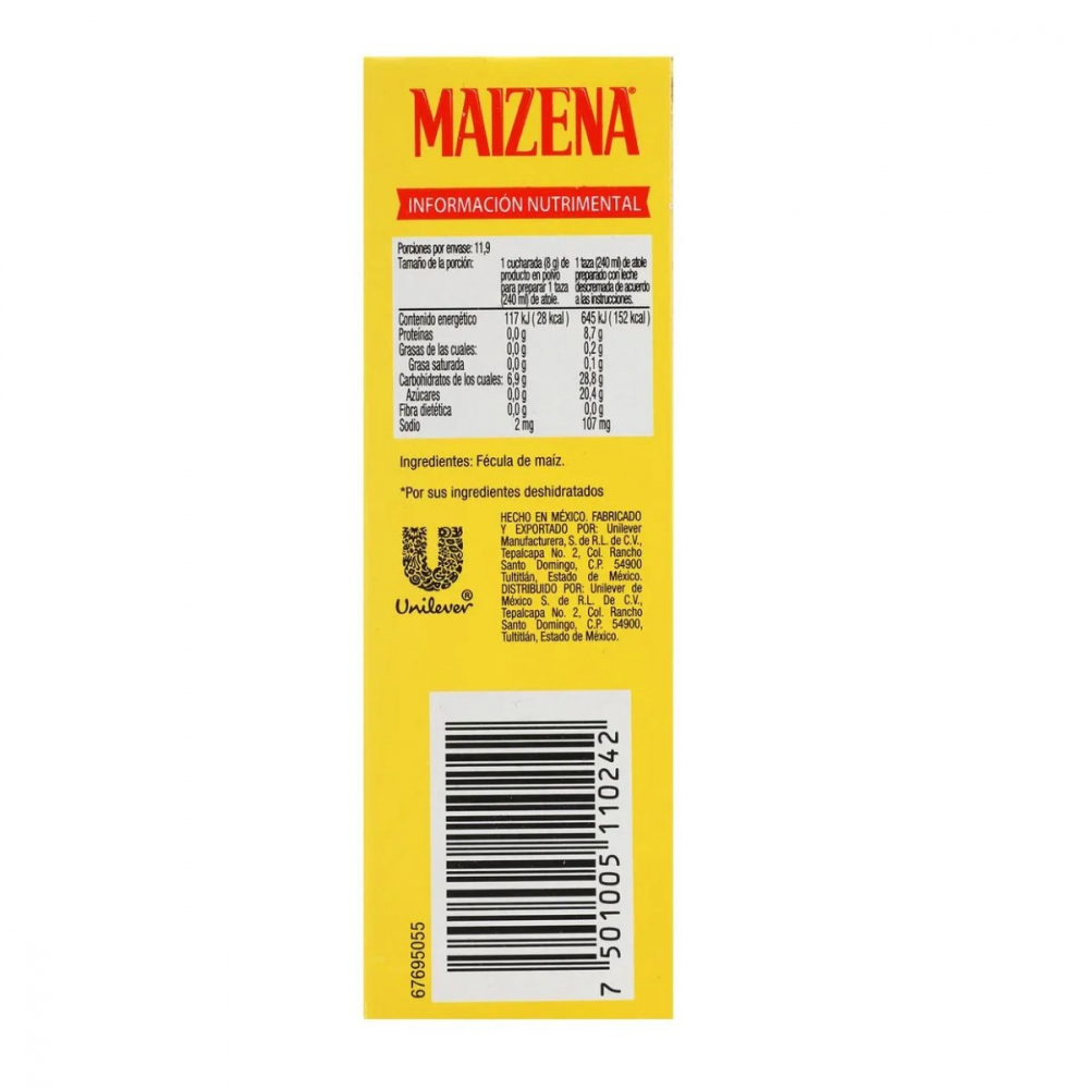 Fécula de maíz Original Maizena (95 g / 3. 35 oz)5