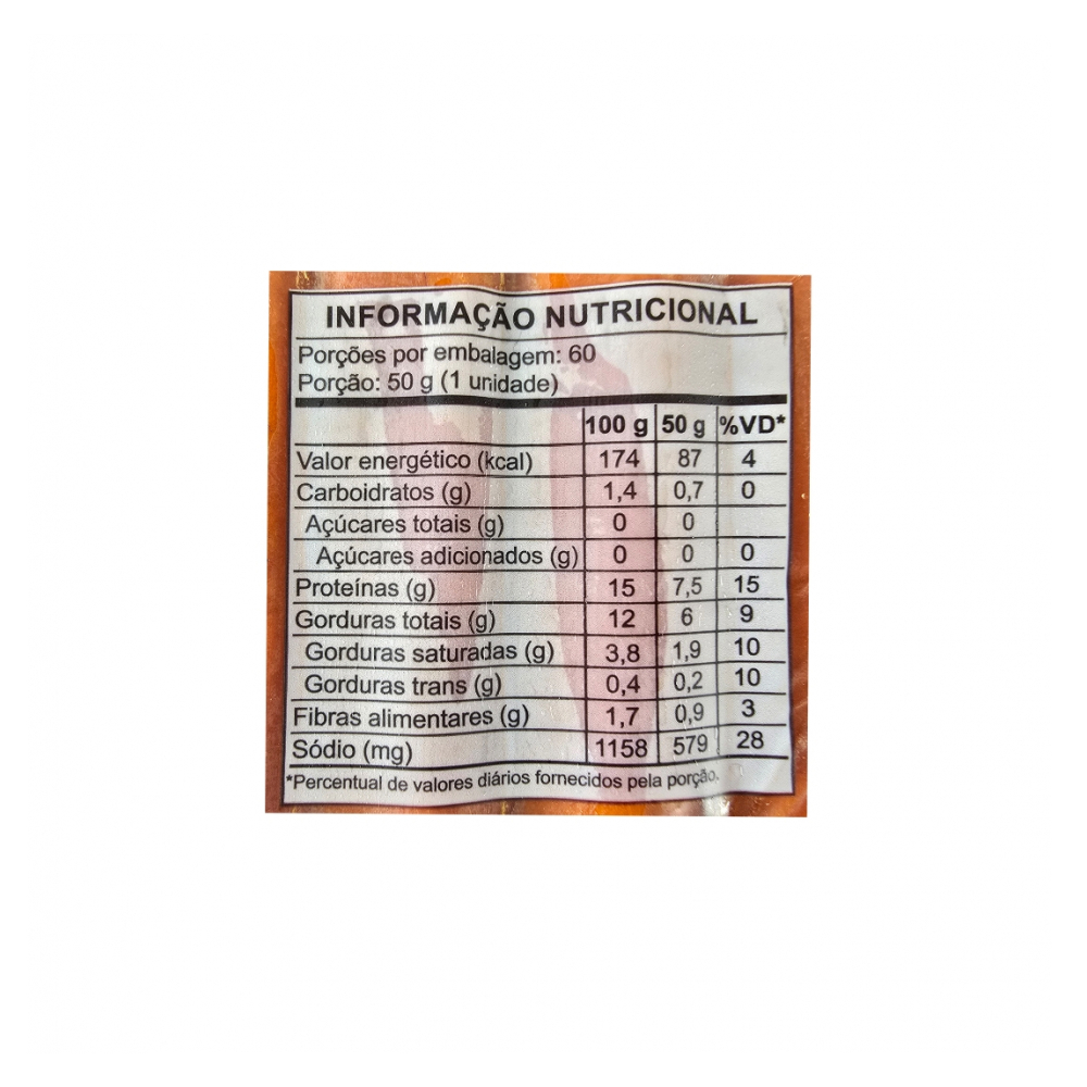 Salchichas de pollo Gui Bon Foods (3 kg / 6. 6 lb)3