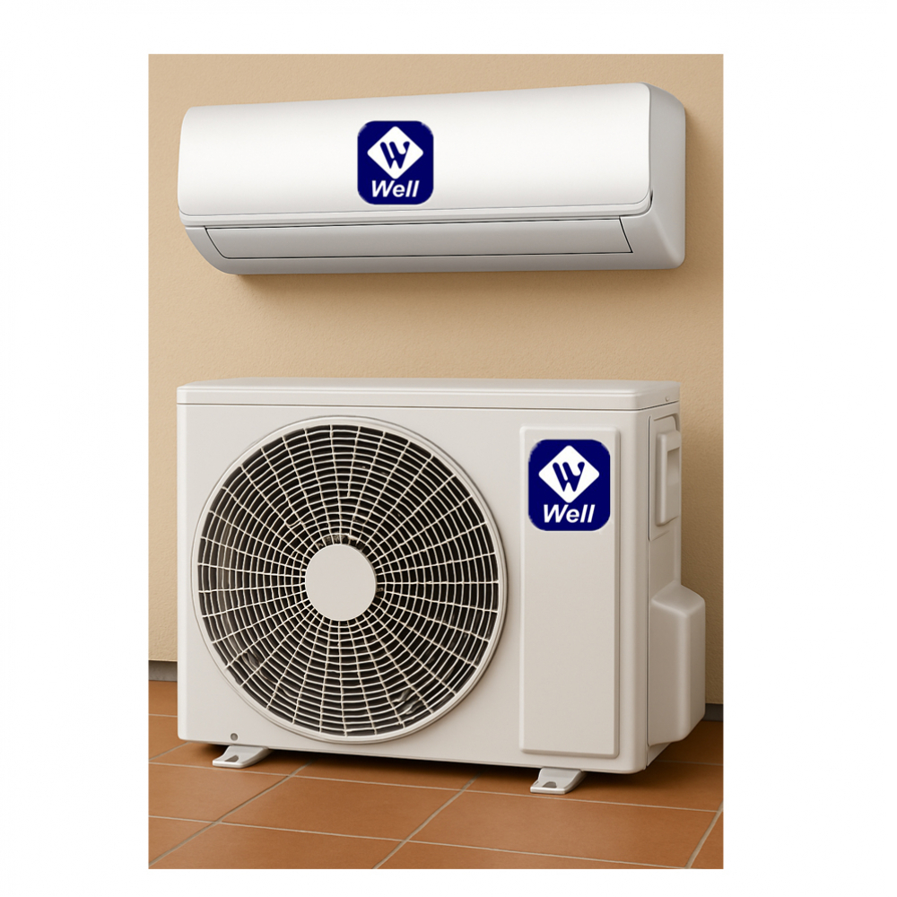 Aire acondicionado tipo split de 1 tonelada Well WA122W2