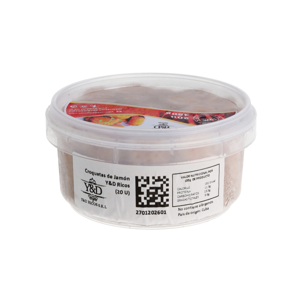 Croquetas de jamón y&d Ricos (480 g / 1. 05 lb)2