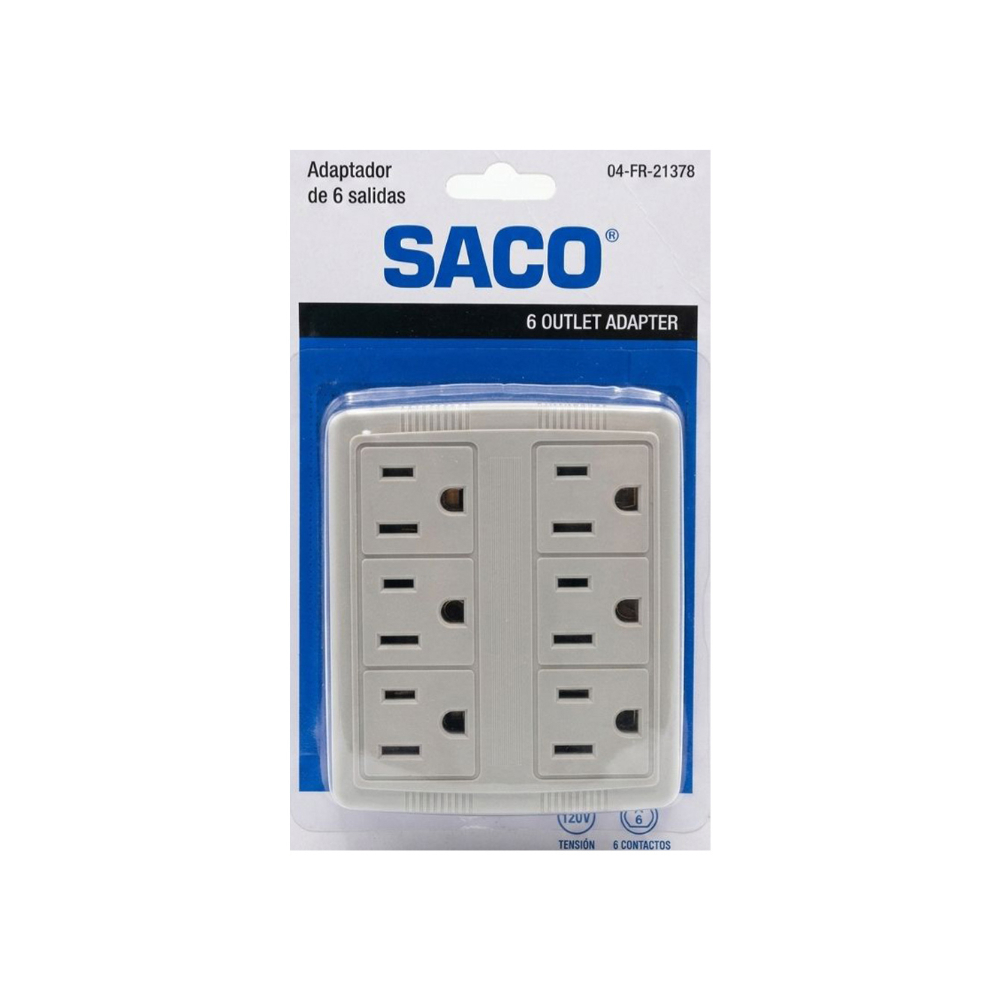 Adaptador de 6 salidas Saco 04-fr-213782