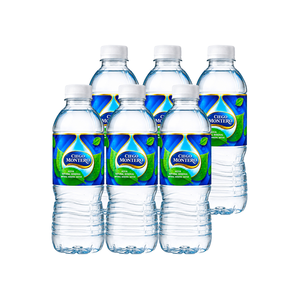 Agua mineral natural Ciego Montero (6 x 500 ml)