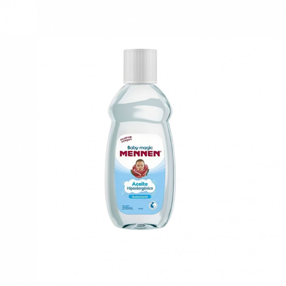 Aceite para bebés hipoalergénico Mennen (200 ml)1