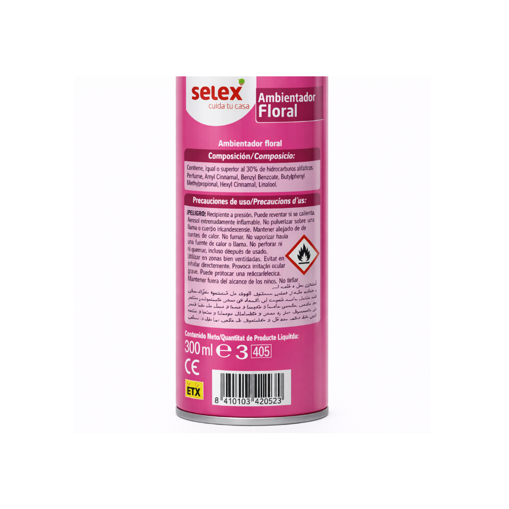 Ambientador Floral Selex (300 ml)2