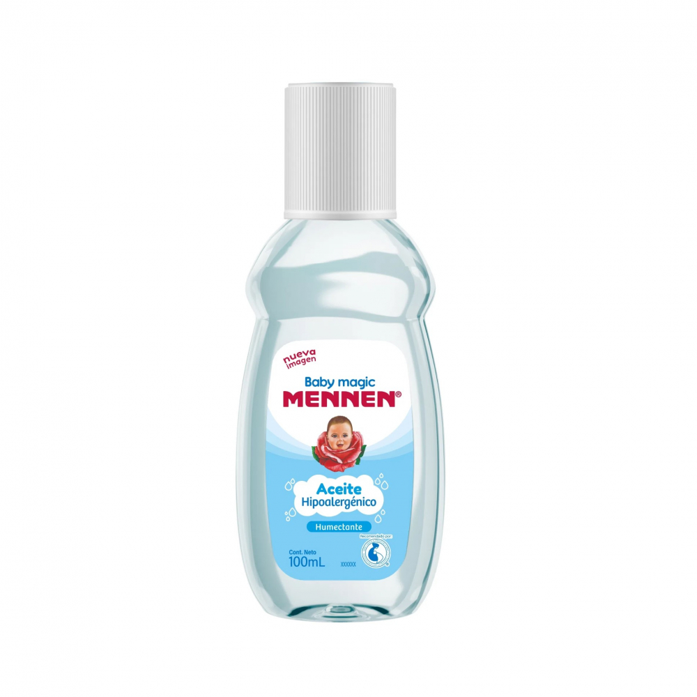 Aceite hipoalergénico para bebé Mennen (100 ml)0