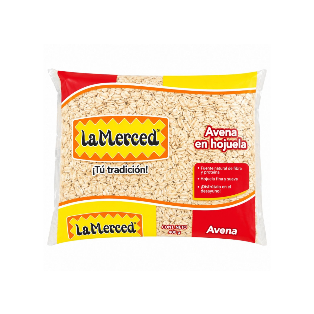 Avena en hojuela La Merced (400 g / 14. 11 oz)