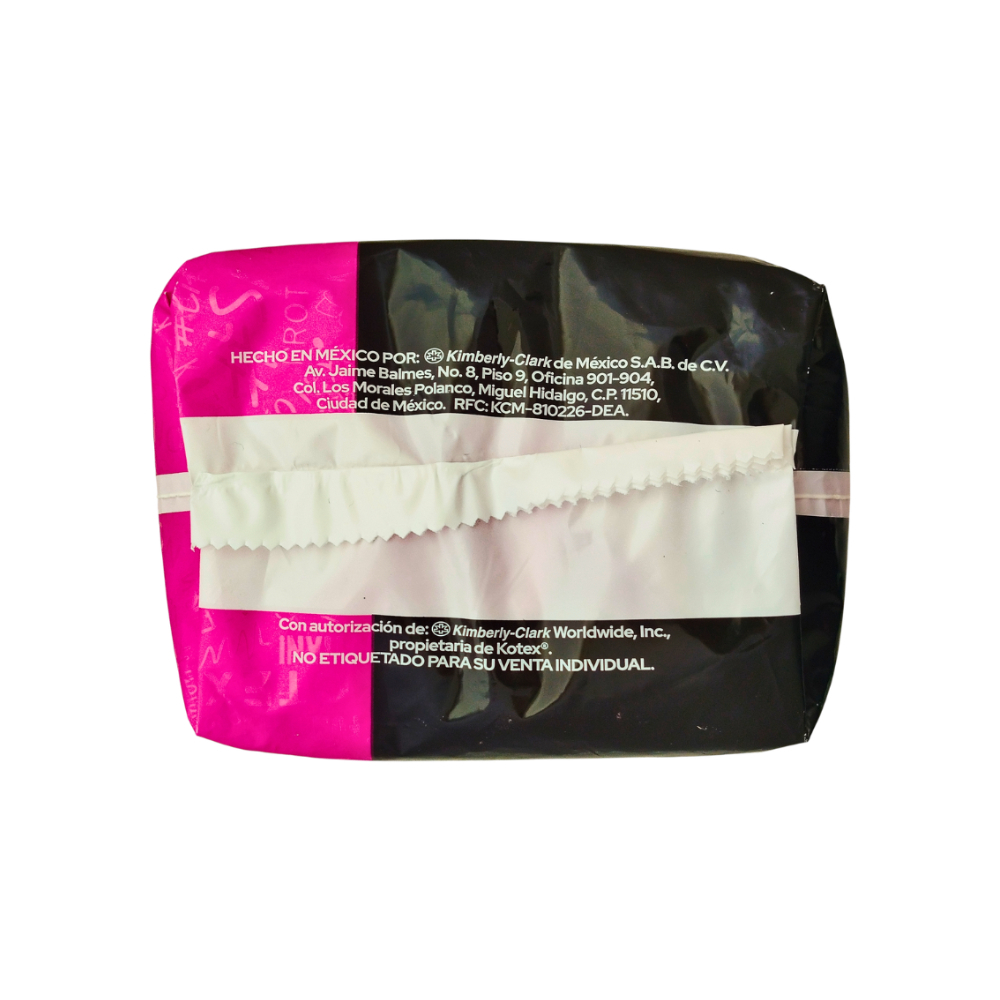 Almohadillas sanitarias regular con alas Kotex Unika (8 u)9