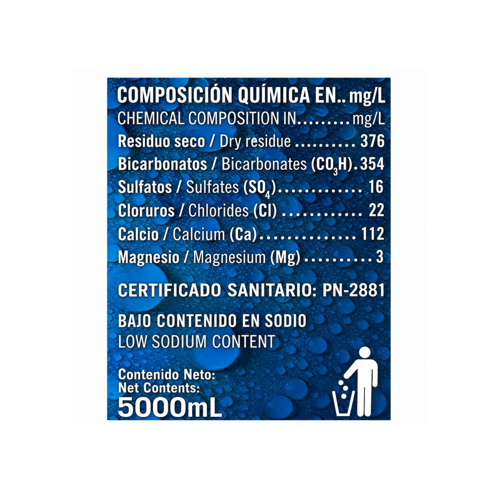 Agua mineral natural Ciego Montero (2 x 5000 ml)2