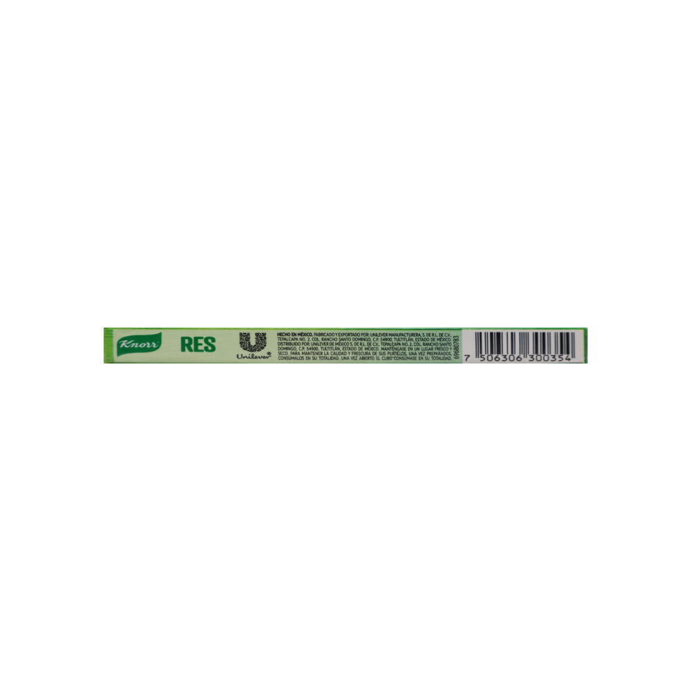 Caldo de vegetales sabor res en cubo Knorr (84 g / 2. 9 oz)3
