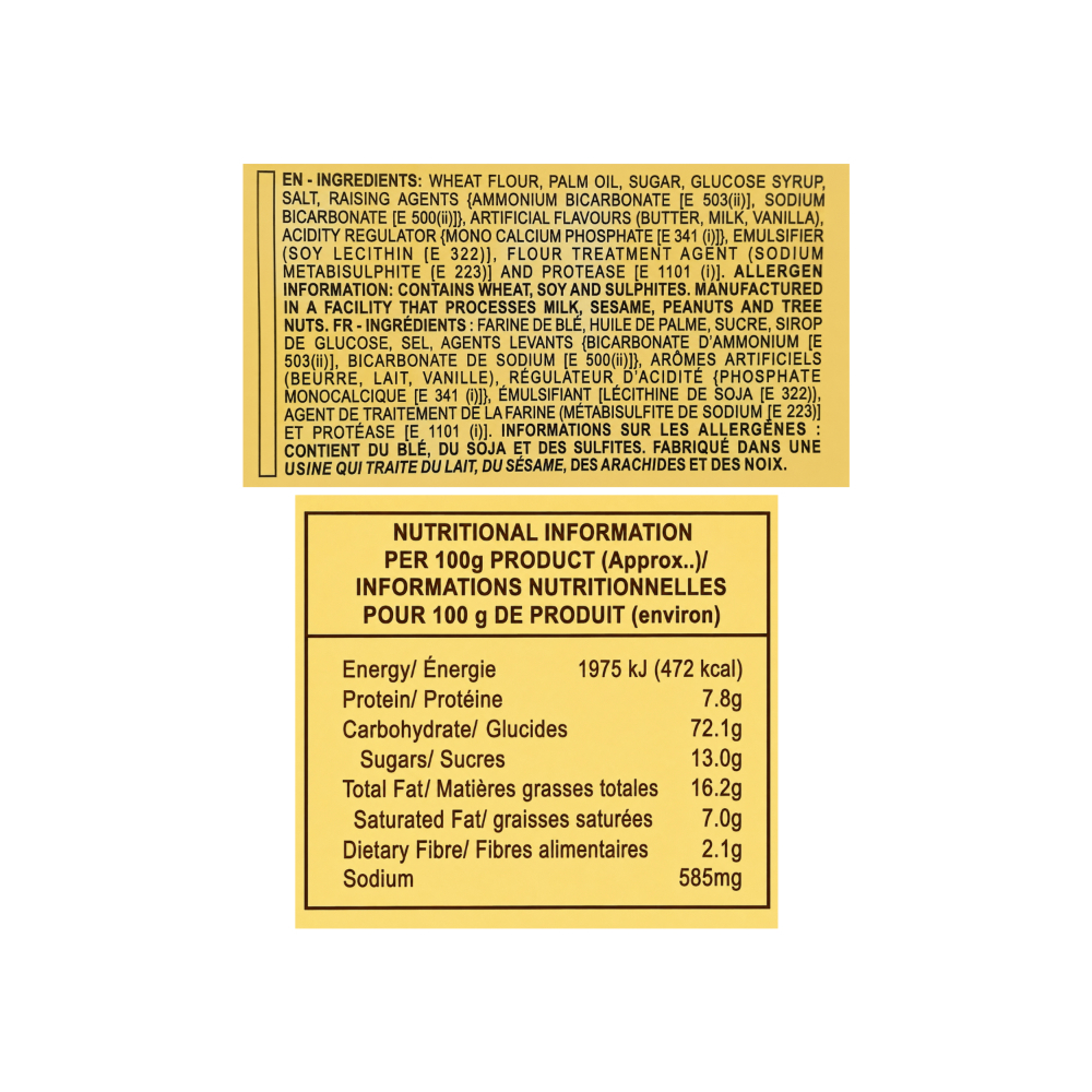 Galletas saladas Club Crackers Glendor (8 x 25 g)3
