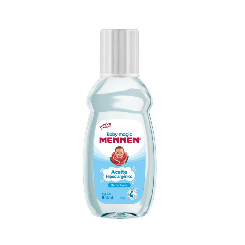 Aceite hipoalergénico para bebé Mennen (100 ml)1