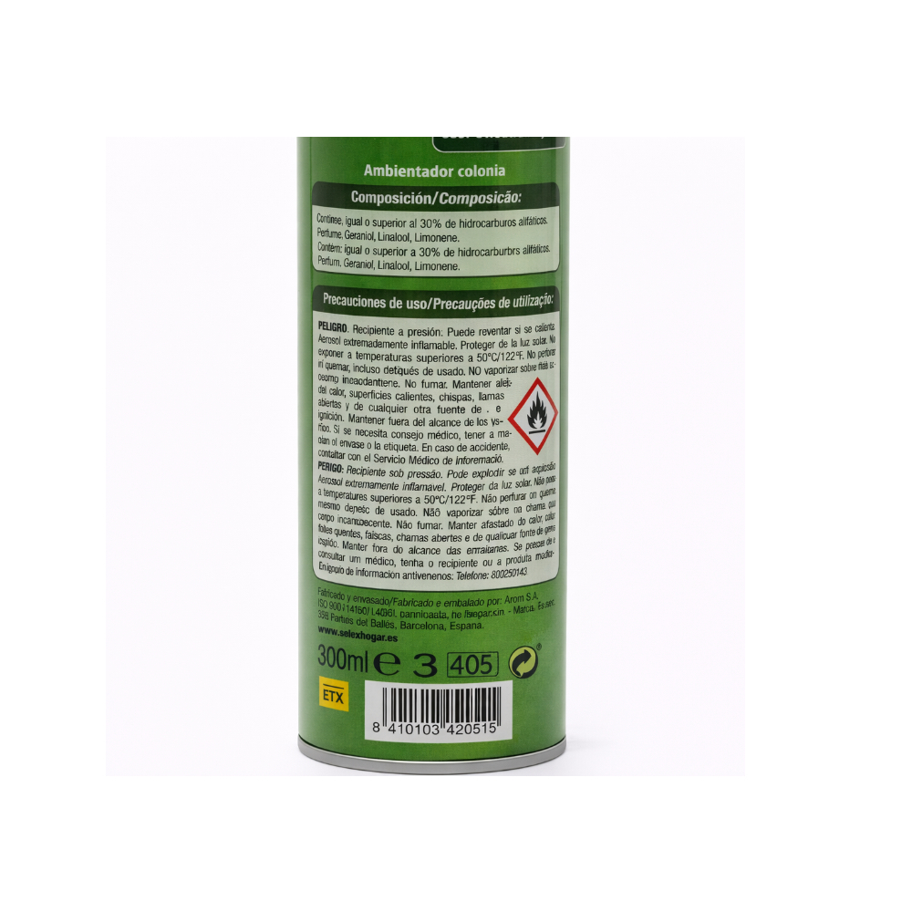 Ambientador Floral Colonia Selex (300 ml)2