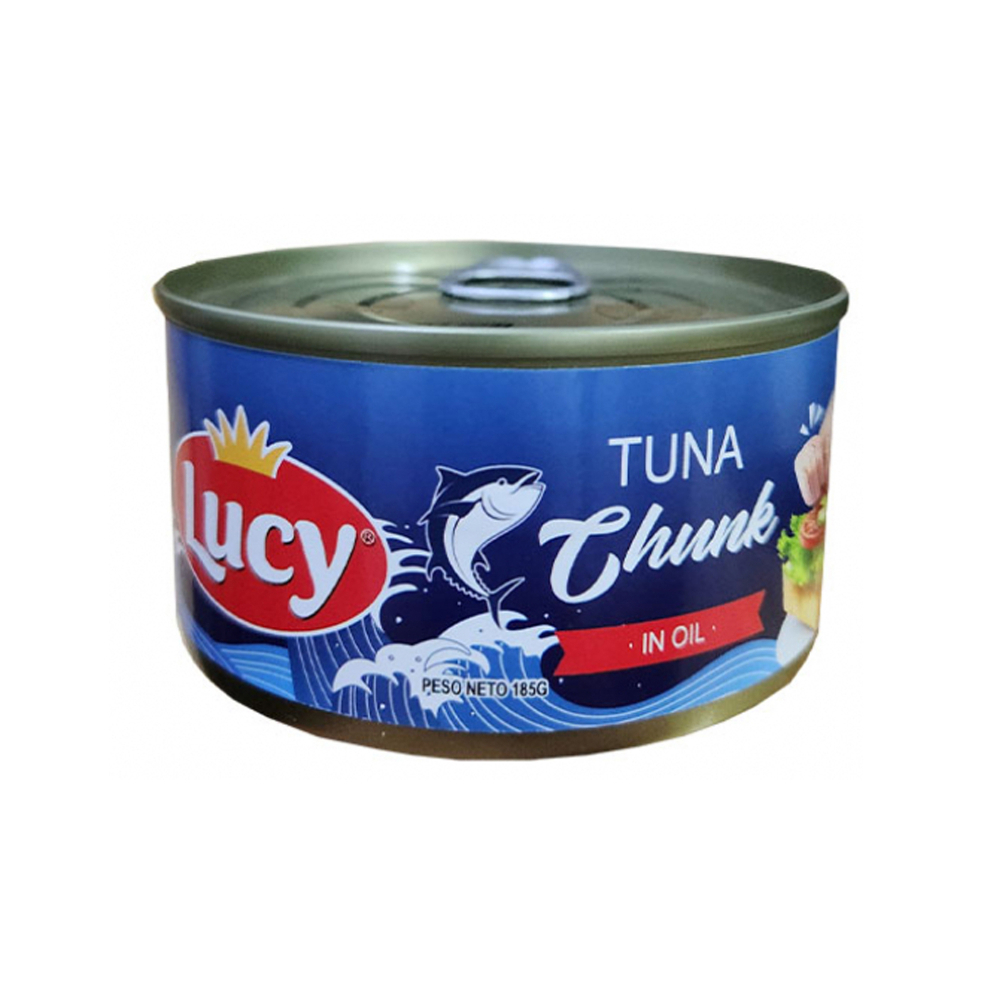 Atún lomitos en aceite Lucy (8 x 185 g / 6. 53 oz)2