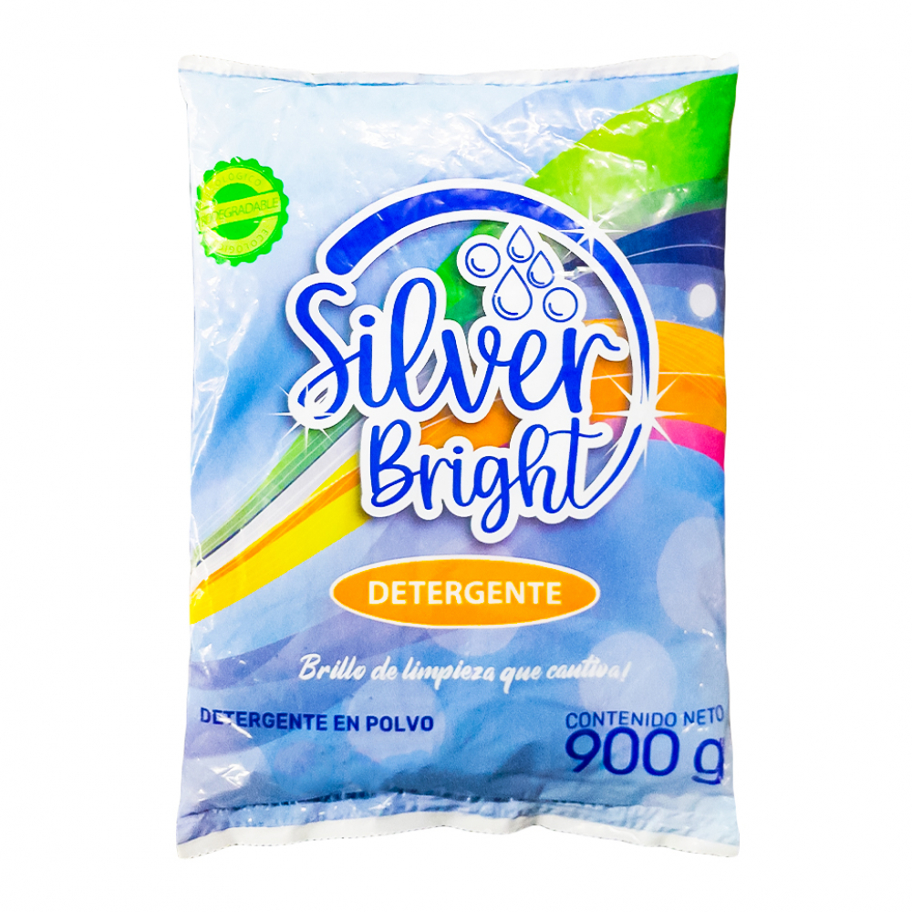 Detergente en polvo multiusos Silver Bright (900 g / 1. 98 lb)1