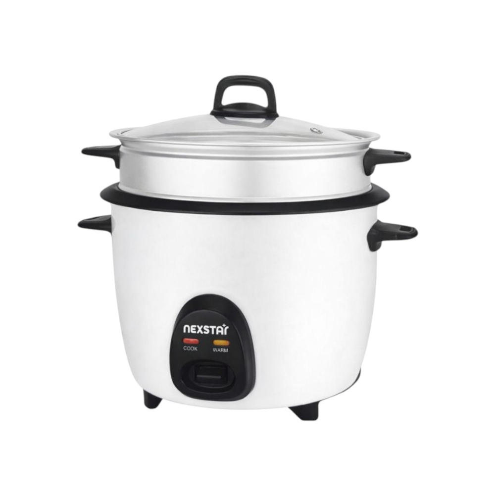 Olla arrocera de 1. 8 l color blanco Nexstar nx-RC18700