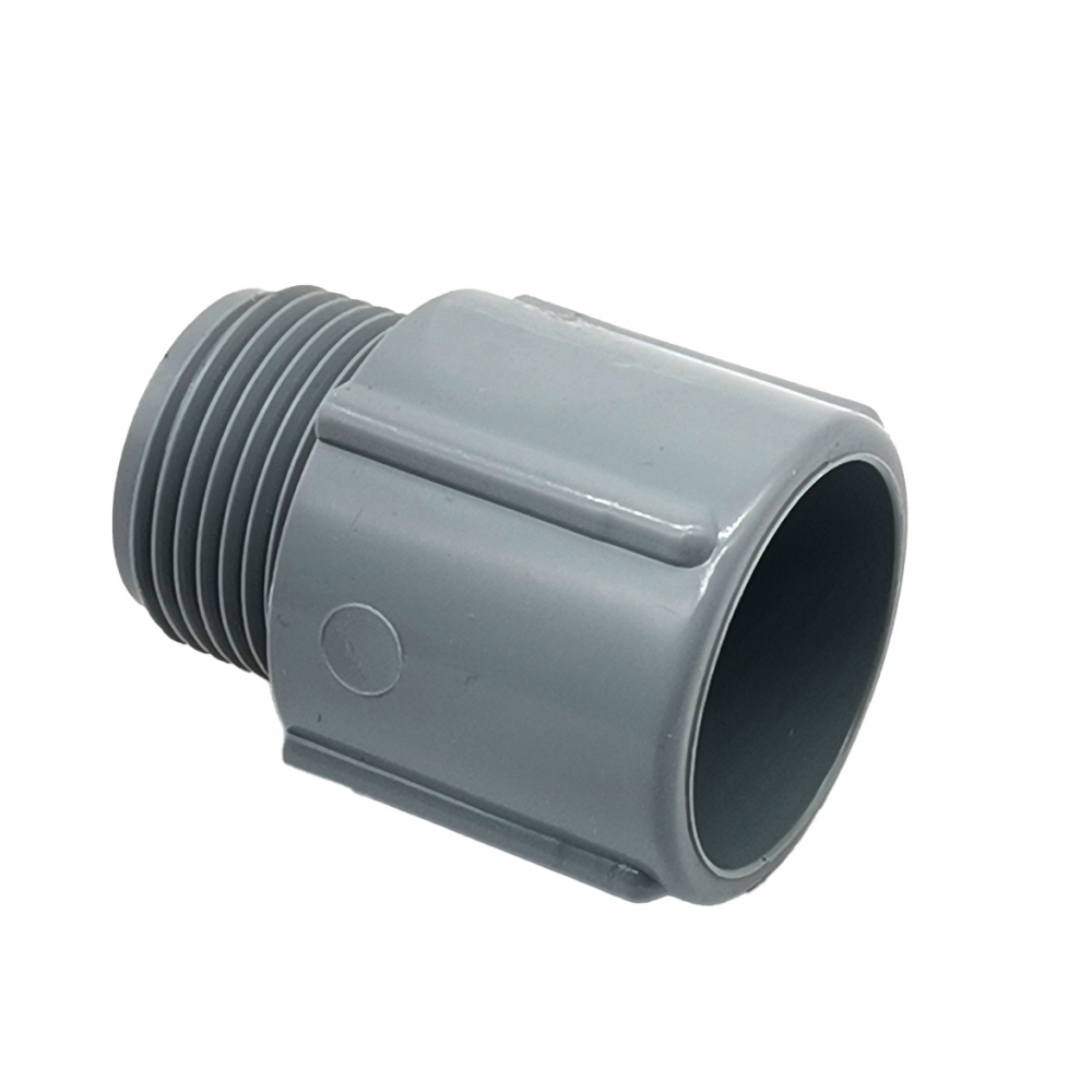Adaptador de terminal macho de 1-1/4'' pvc Genérica1