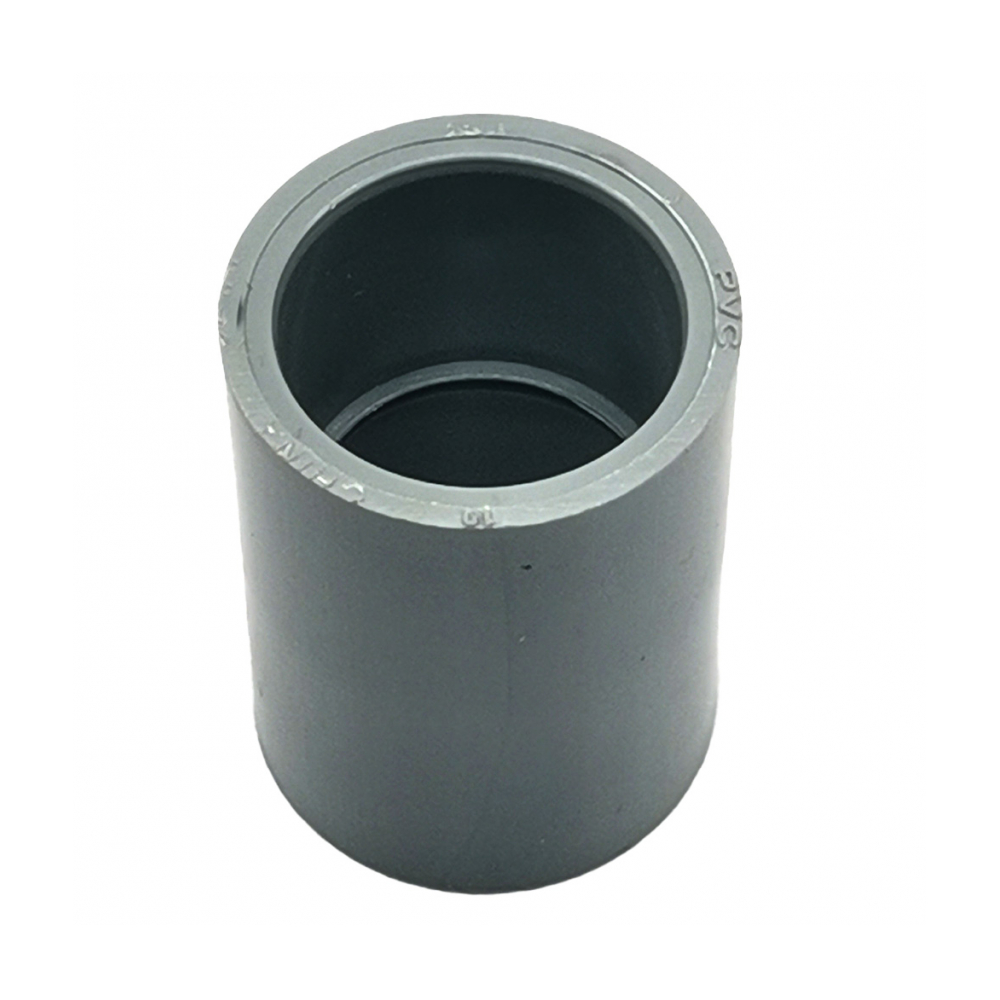Acoplamiento de tope central de pvc 2''