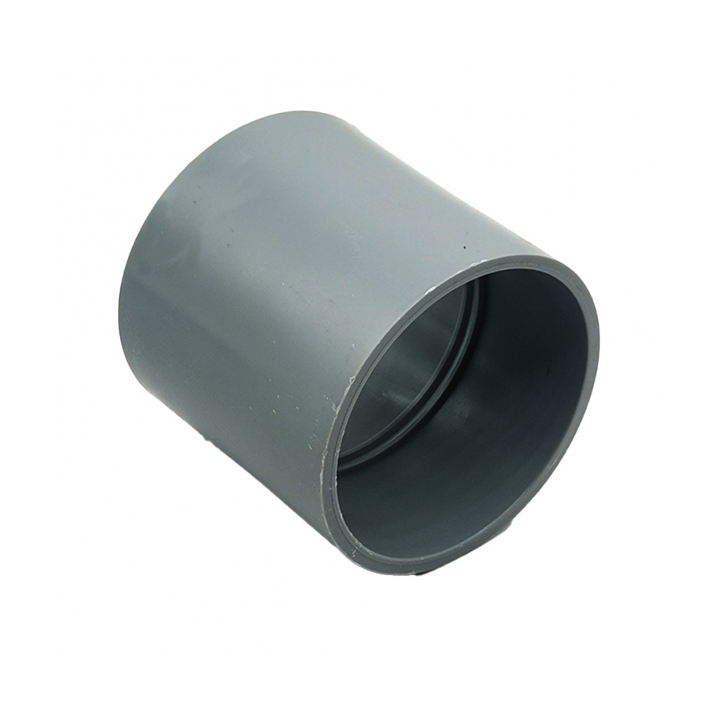 Acoplamiento de tope central de pvc 2''1