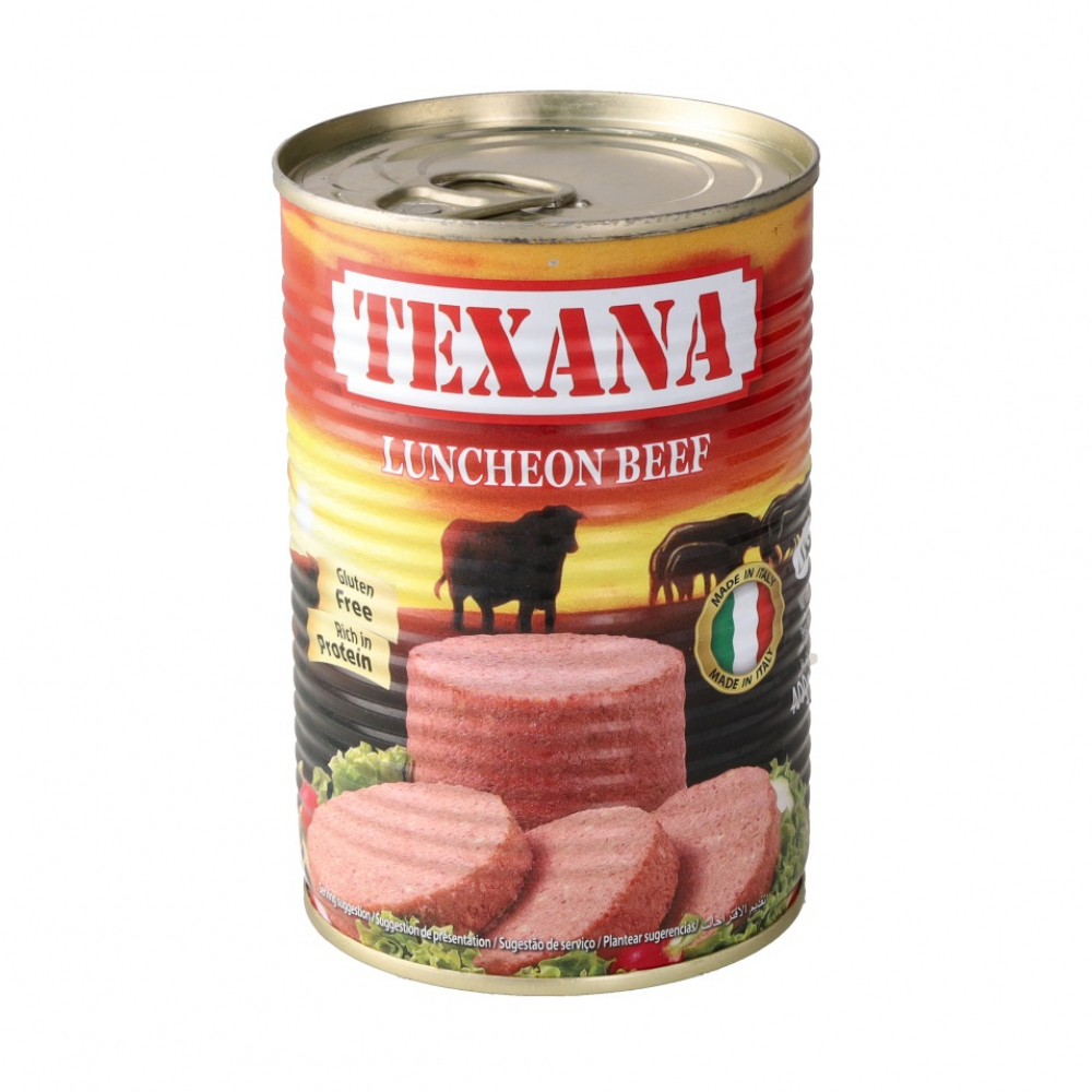 Carne de res enlatada tipo spam Texana (400 g / 14. 11 oz)0