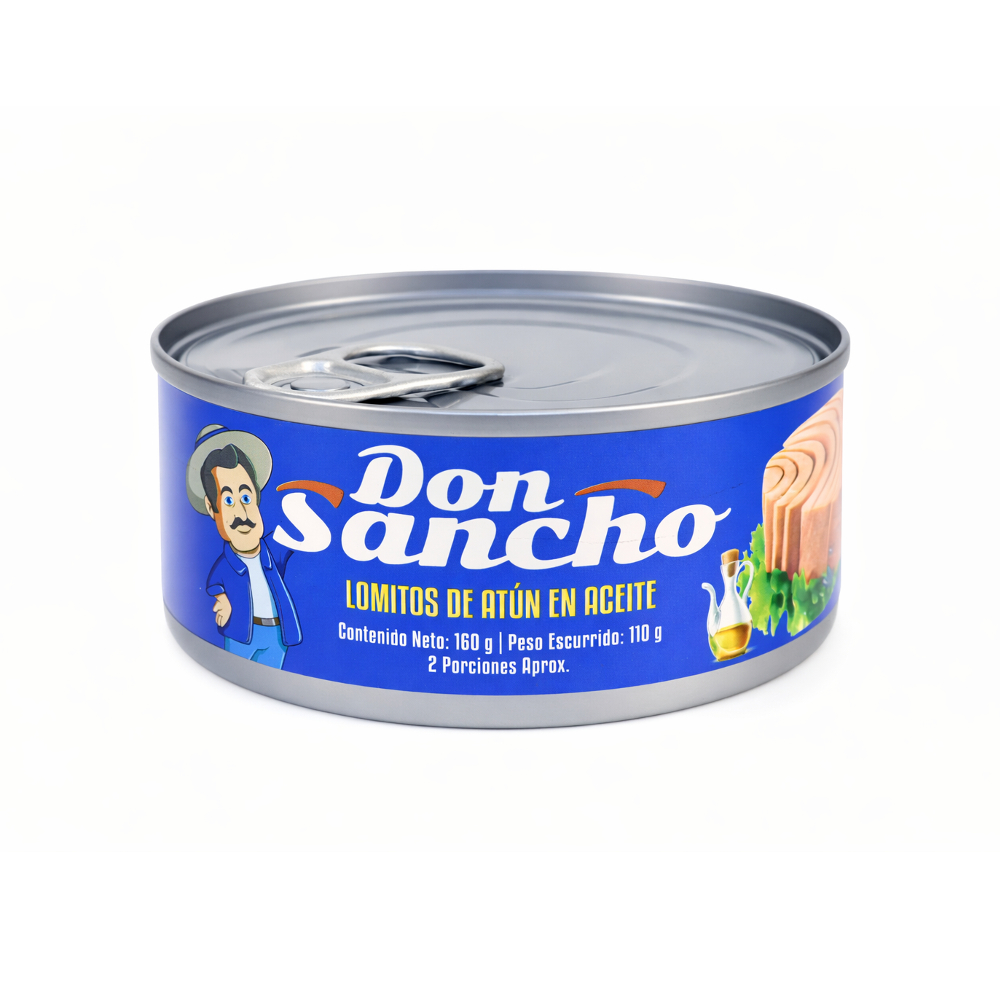Lomitos de atún en aceite Don Sancho (160 g / 5. 64 oz)0