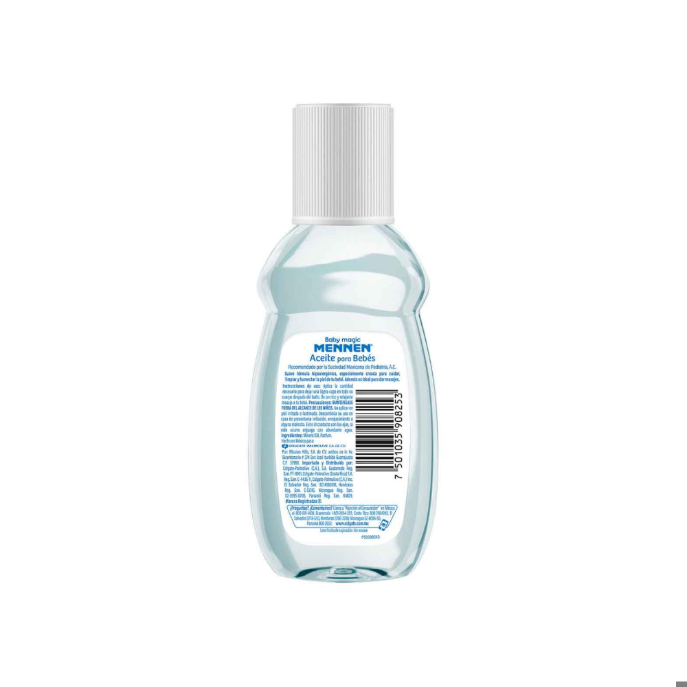 Aceite para bebés hipoalergénico Mennen (200 ml)2