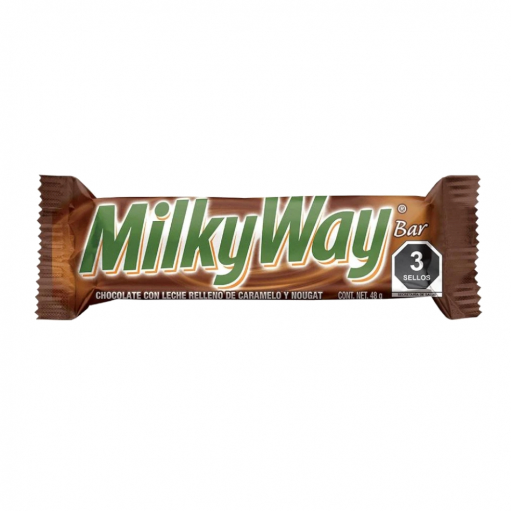 Barra de chocolate con leche relleno de caramelo y nougat MilkyWay (48 g / 1. 69 oz)0