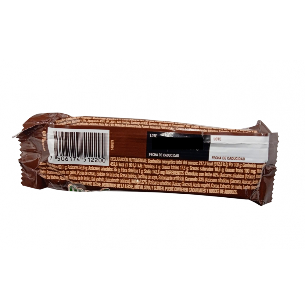 Barra de chocolate con leche relleno de caramelo y nougat MilkyWay (48 g / 1. 69 oz)1