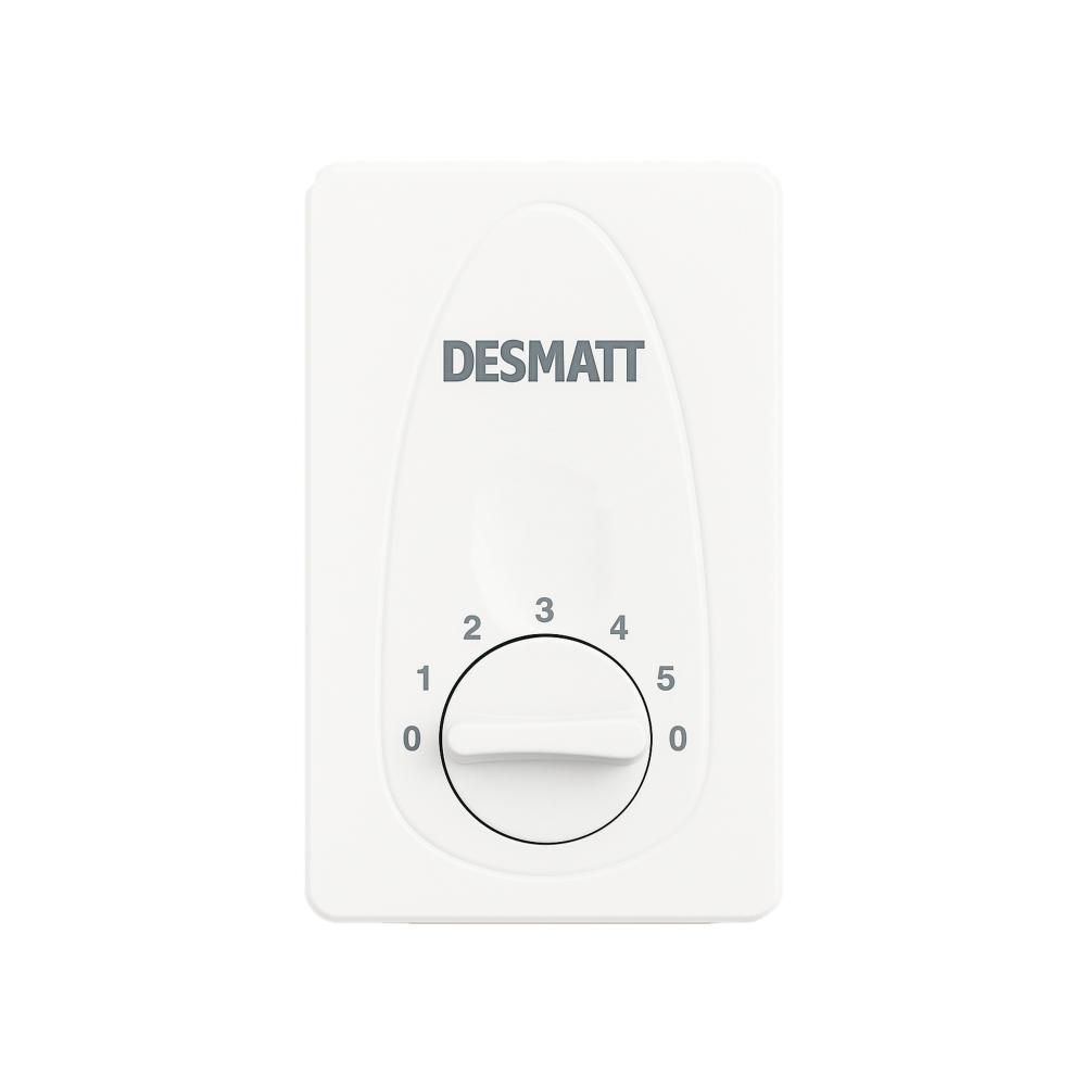 Ventilador de techo de 48" blanco Desmatt scf-421