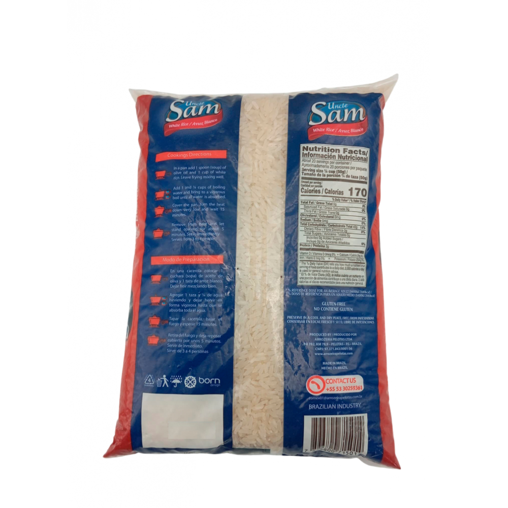 Arroz tío Sam (5 x 1 kg)1