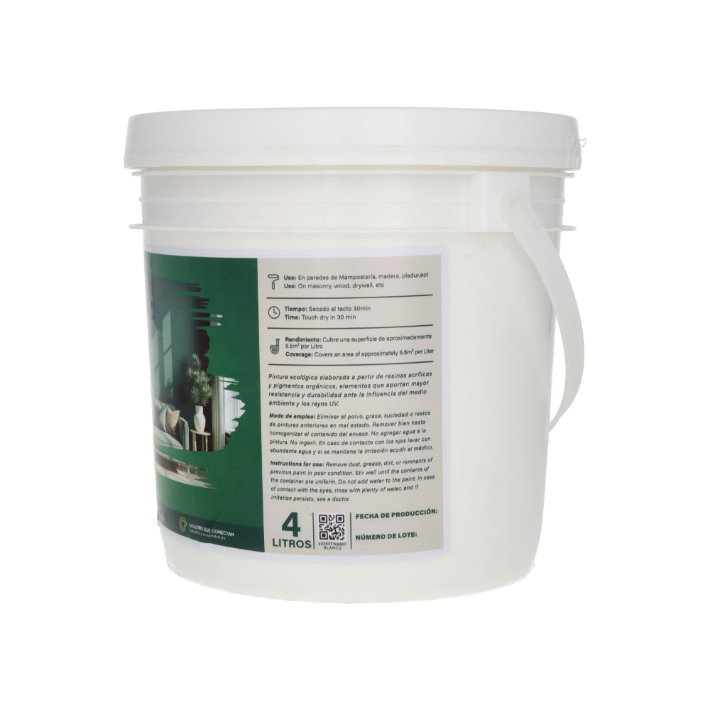 Pintura Acrílica Blanca Enigma Real (4 l)1