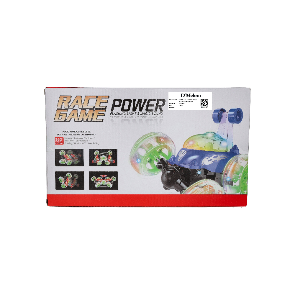 Carro de carrera bailarín - lumínico de control remoto d'melem4
