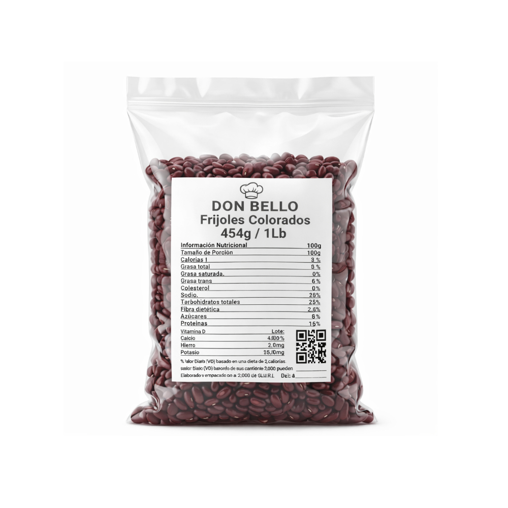 Frijoles colorados Don Bello (454 g / 1lb)