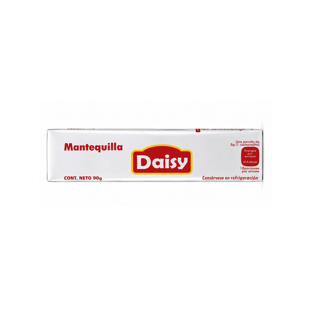 Mantequilla sin sal Daisy (90 g / 3. 17 oz)