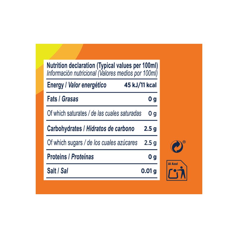 Caja de Refresco gaseado de naranja yeya (24 x 330 ml)1