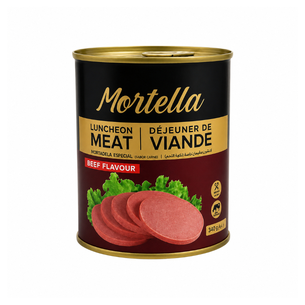 Mortadela especial sabor carne Mortella (340 g / 12. 0 oz)0