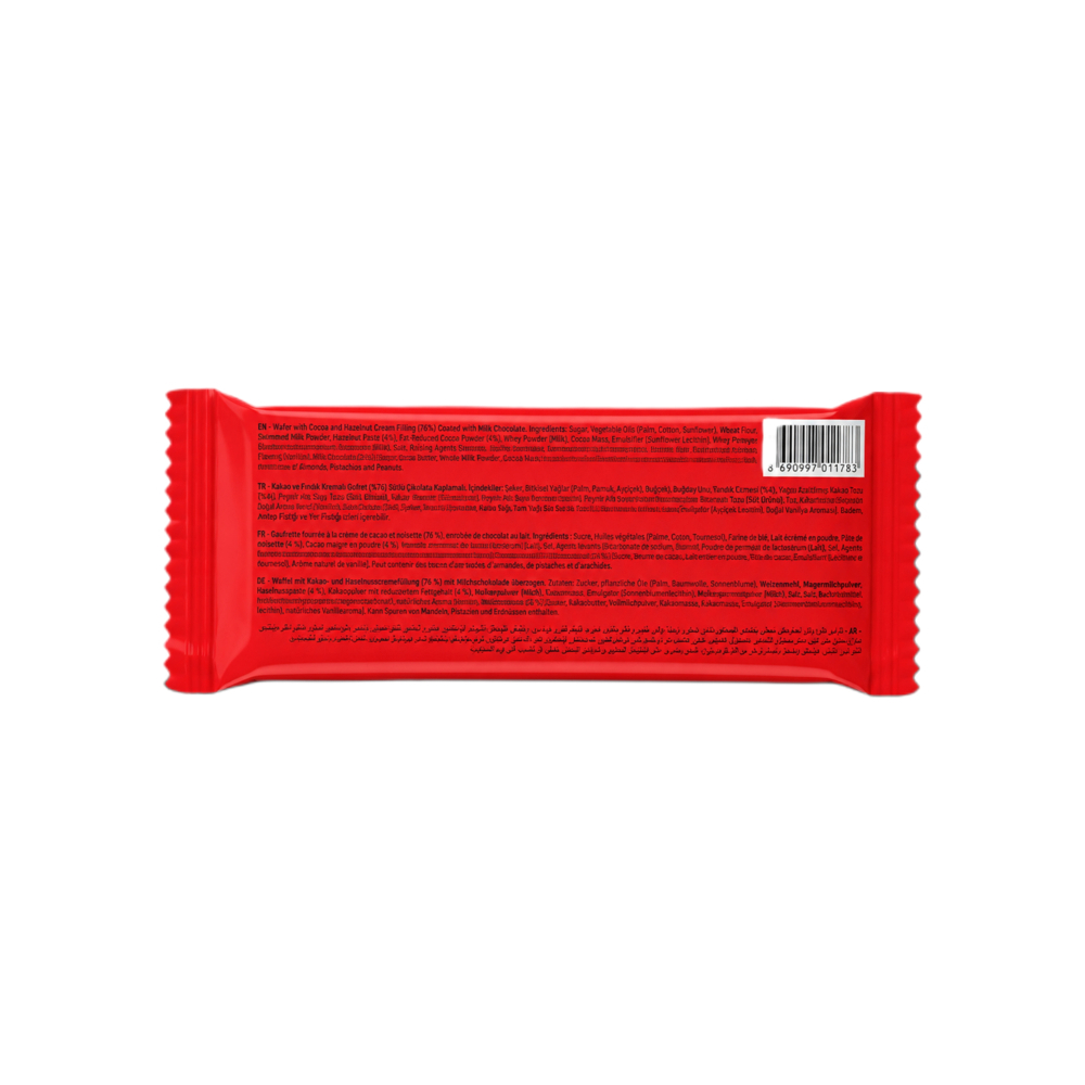 Barra de caramelo de maíz arroz crujiente y turrón recubierta de cacao Crash Tayas (40 g / 1. 41 oz)2