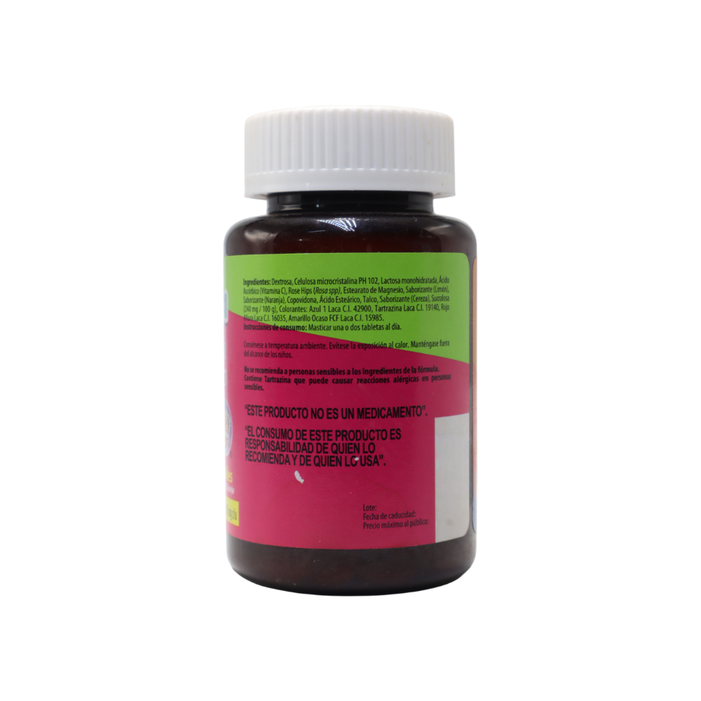 Vitamina c para niños 750 mg Dr. Simi (90 tabletas)4