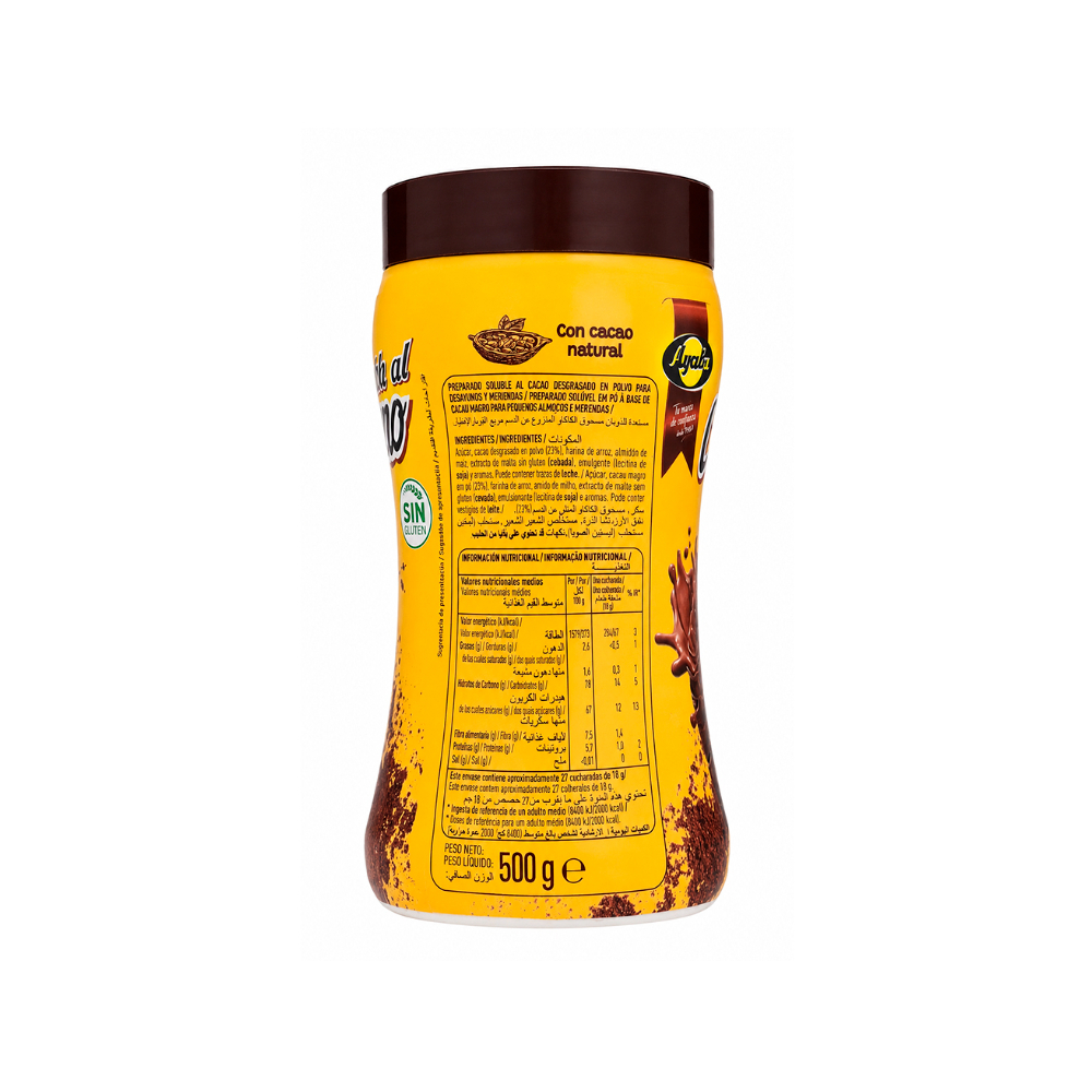 Cacao soluble en polvo Ayala (500 g / 1. 1 lb)2