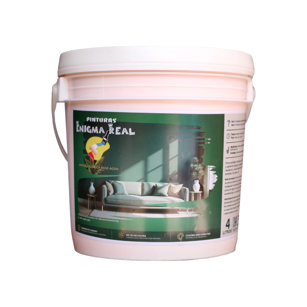 Pintura Acrílica Salmón Enigma Real (4 l)