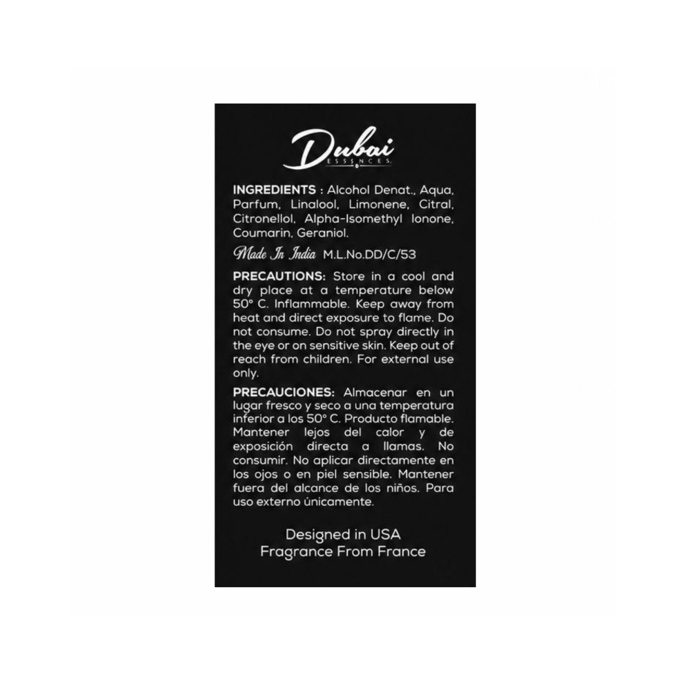 Perfume para hombre Air Force Dubai Essences (100 ml / 3. 4 fl oz)3