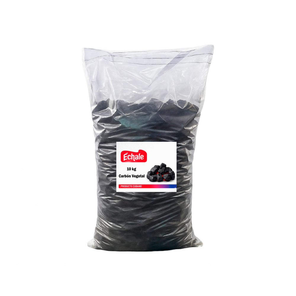 Carbón vegetal cubano Échale (10 kg / 22 lb)