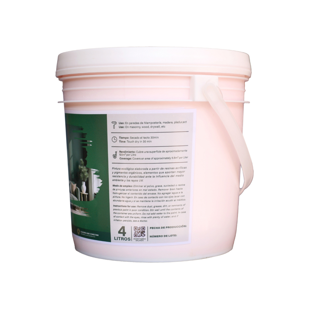 Pintura Acrílica Salmón Enigma Real (4 l)1