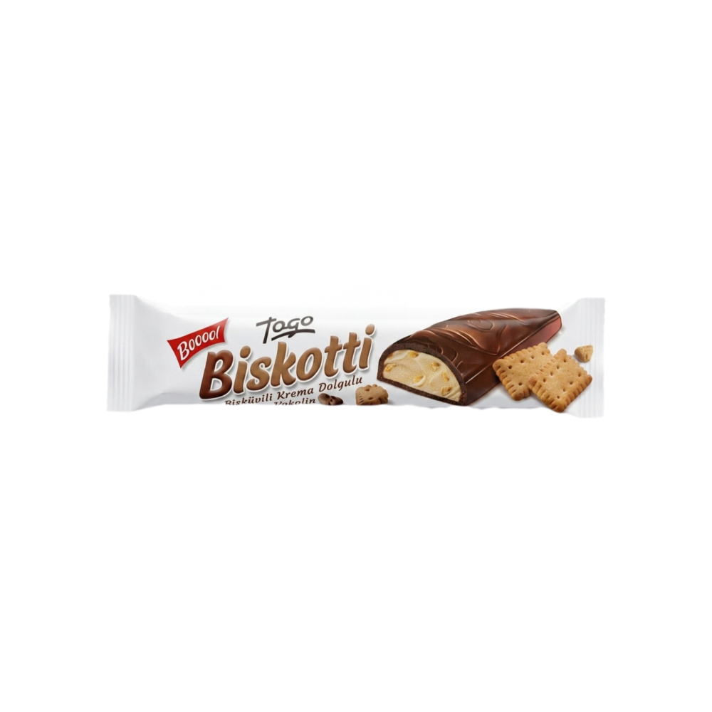 Barrita de chocolate rellena de crema de galletas Biskotti Tago (40 g 1. 41 oz)