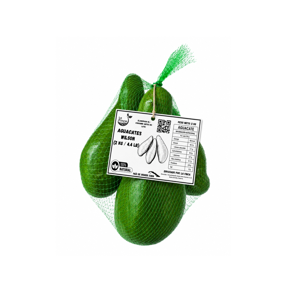 Aguacates wilson La Finca (2 kg / 4. 4 lb)3