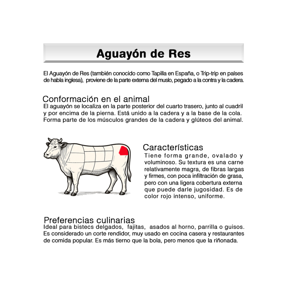 Aguayón de res Avituaia (1. 3 kg / 2. 9 lb)3