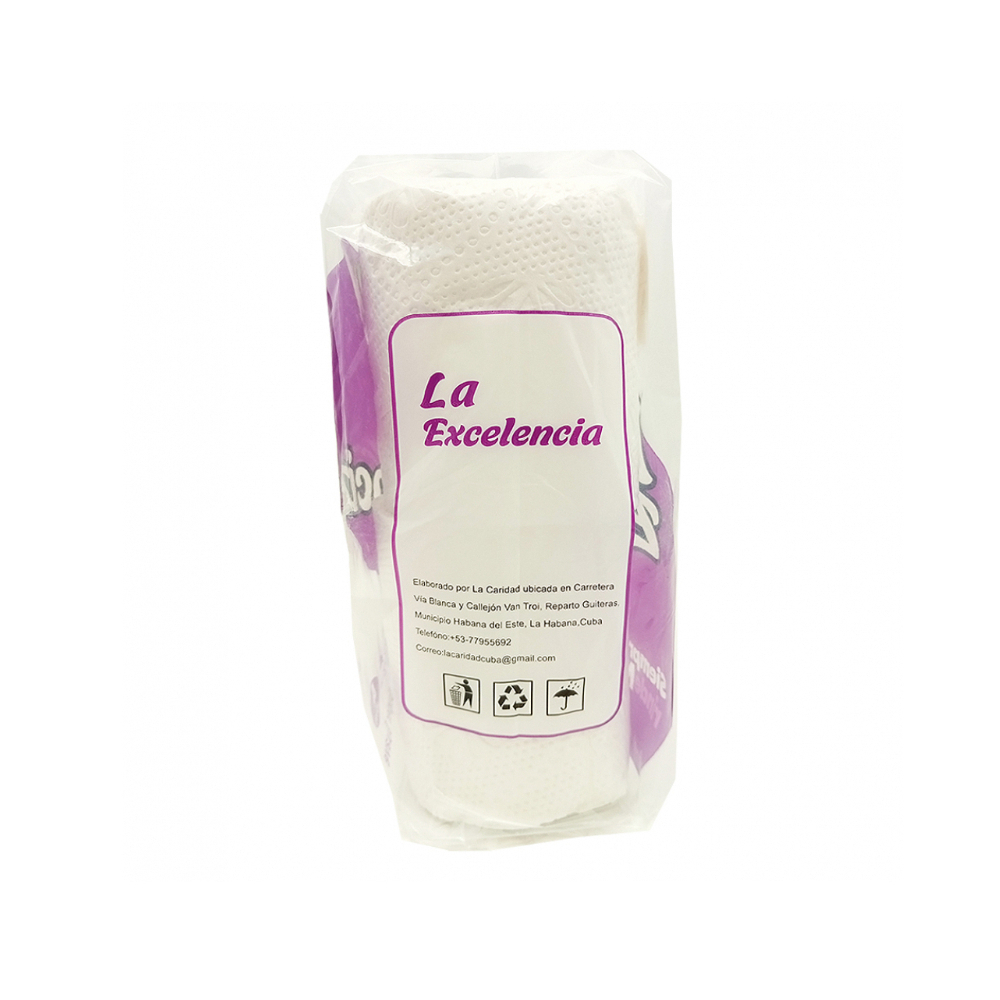 Papel higiénico La Excelencia (8 u)1